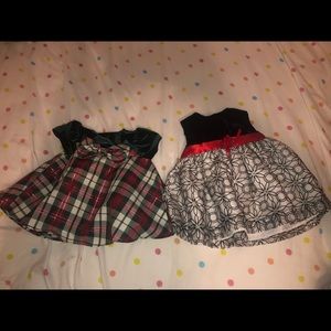Two 0-3 Mo. Dresses
